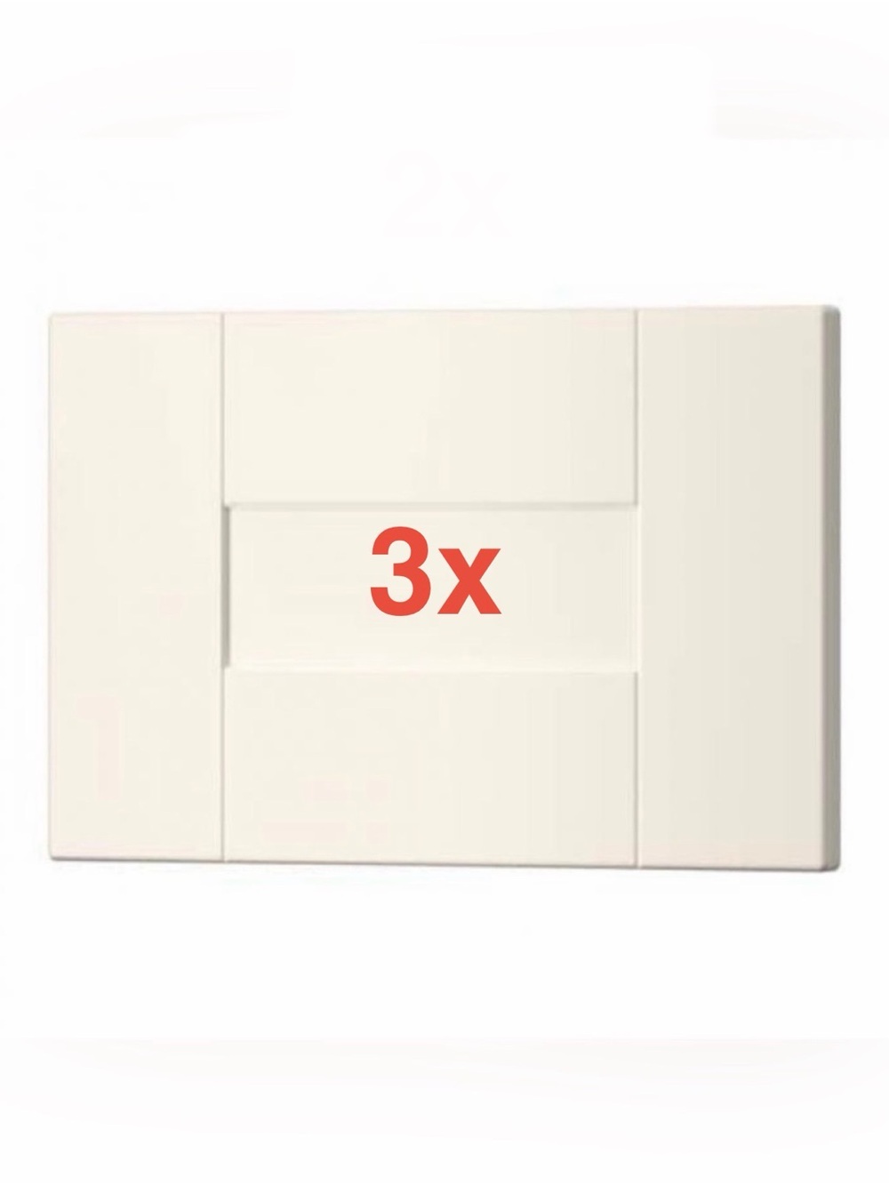 IKEA 15x10" GRIMSLÖV - 202.665.22 - Drawer front, off-white